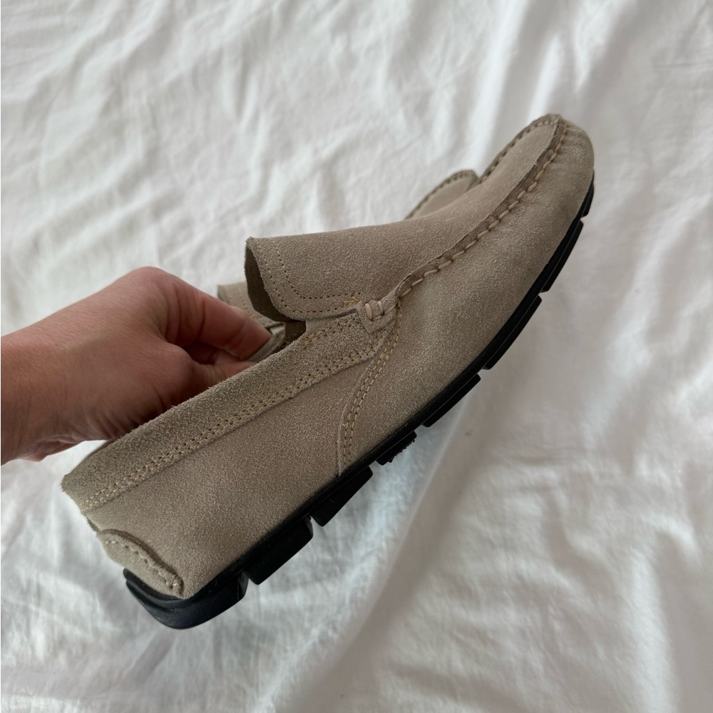 Giorgio Brutini Manus Light Tan Driving Loafers EUC 0004 - Picture 6 of 13